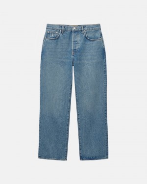 Blugi Stussy Clasici Denim Albastri | 51278-KICO