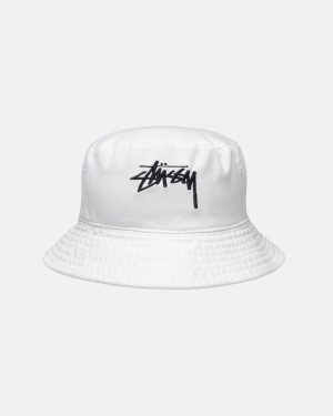 Palarie Stussy Bucket Big Stock Bej | 85091-BEFD