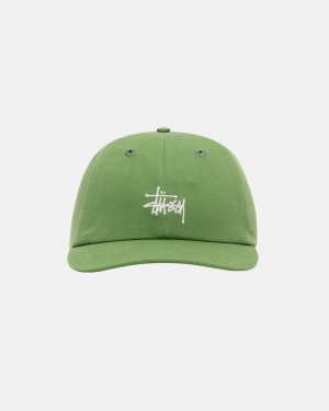 Palarie Stussy Low Pro Basic Stock Strapback Verzi | 23105-JZAM