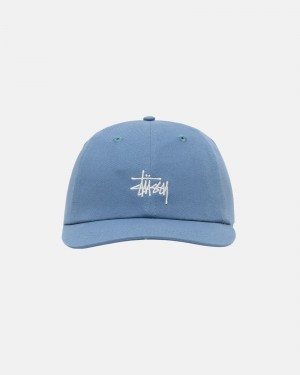 Palarie Stussy Low Pro Basic Stock Strapback Albastri | 47301-GFZT