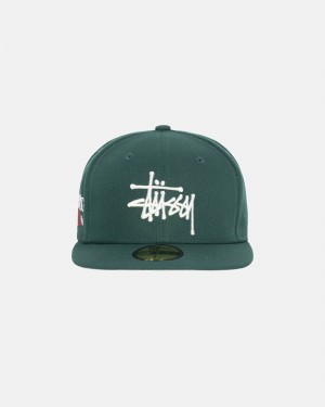 Palarie Stussy New Era 59fifty Authentic Verzi | 29376-KYRZ