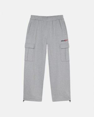 Pantaloni Stussy Sport Cargo Fleece Gri | 26450-NCRL