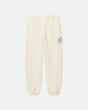 Pantaloni de Trening Stussy Sport Albi | 69504-CFWP