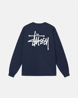 Tricouri Stussy Basic Bleumarin | 56128-INGE