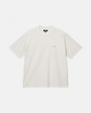 Tricouri Stussy Lazy Bej | 14923-QDWU