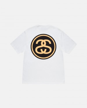 Tricouri Stussy Ss-Link Albi | 87062-TVQO