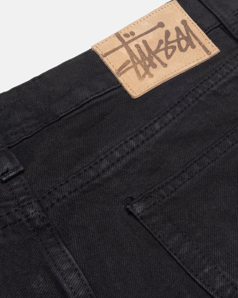 Blugi Stussy Clasici Overdyed Negrii | 12869-RTFO