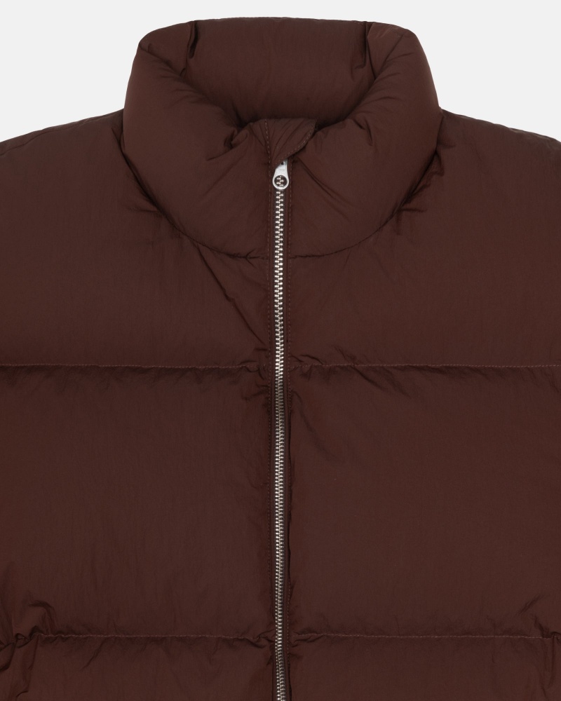 Geaca Puf Stussy Puffer Nailon Maro | 32860-XFSI