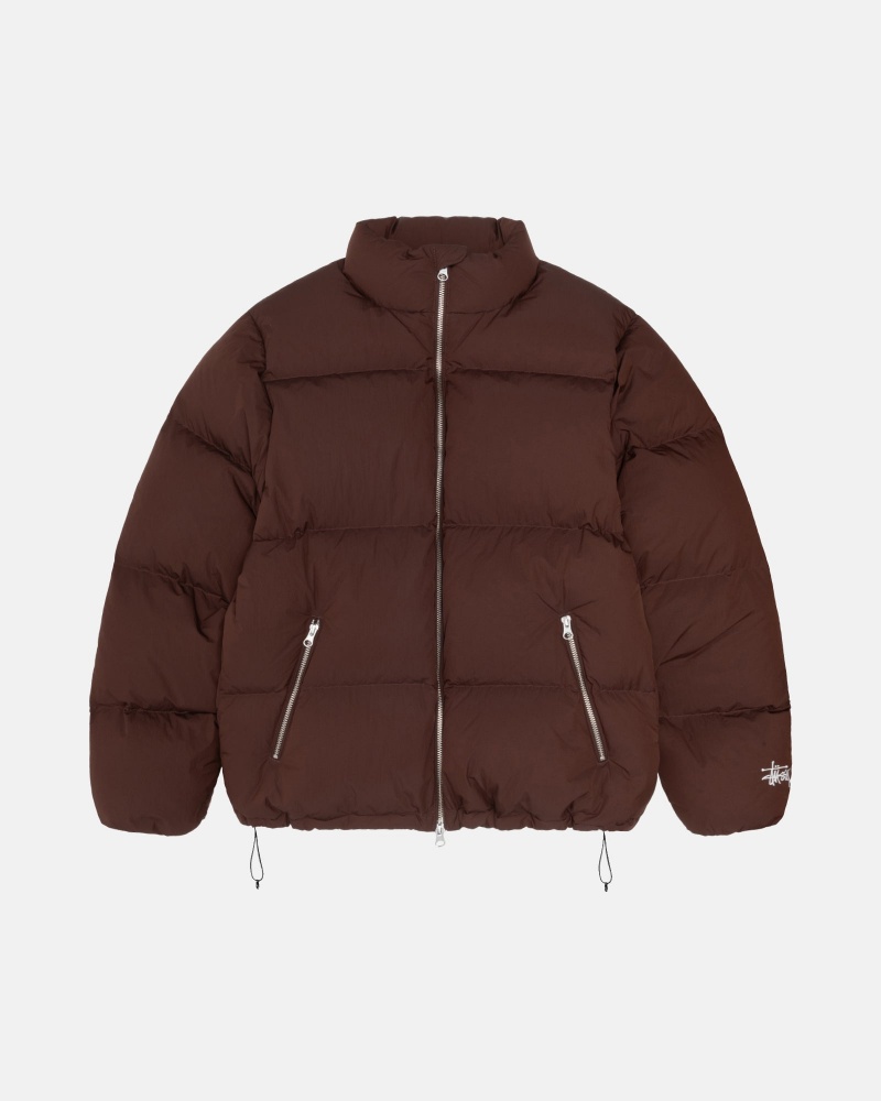 Geaca Puf Stussy Puffer Nailon Maro | 32860-XFSI