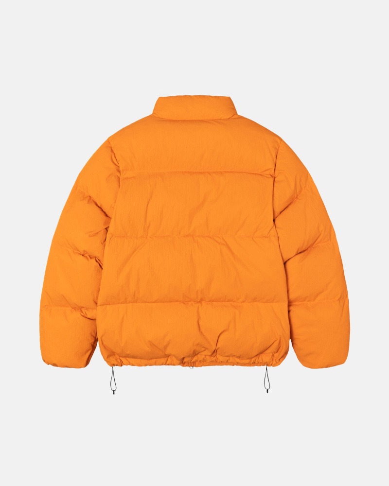 Geaca Puf Stussy Puffer Nailon Portocalii | 23701-ENQL