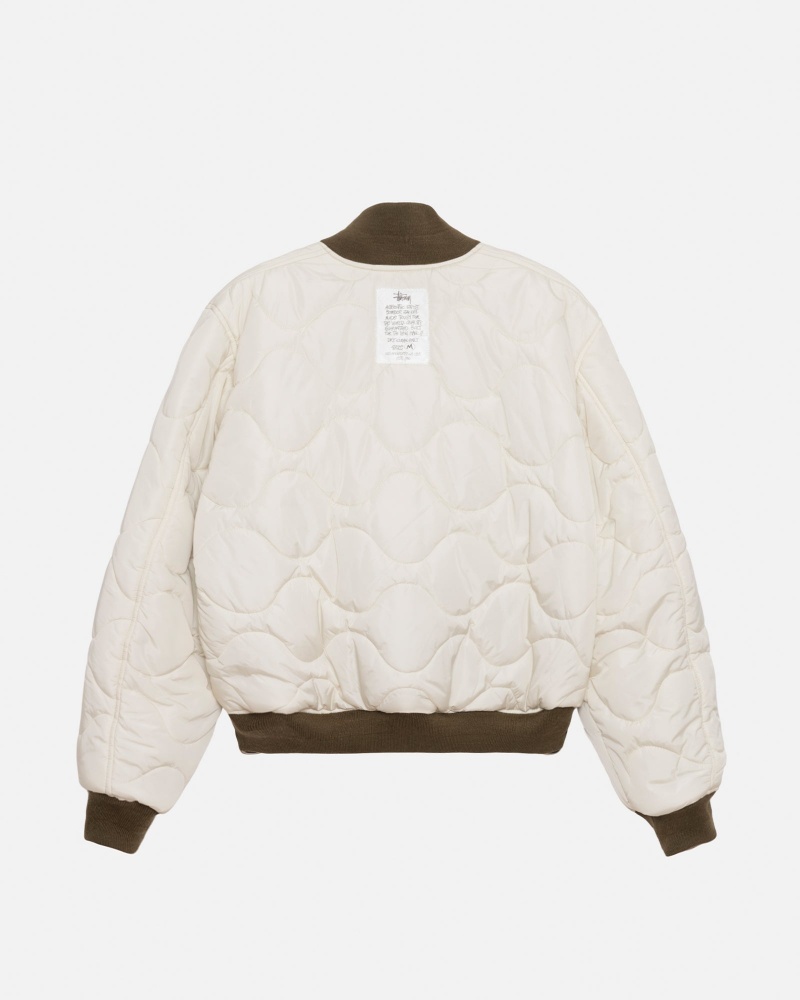 Geaca Stussy Built Reversible Bomber Maro | 49735-EUNP