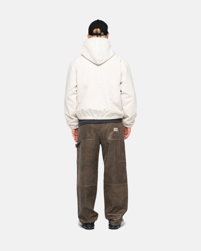 Geaca Stussy Lucru Insulated Panza Bej | 26539-AMBW