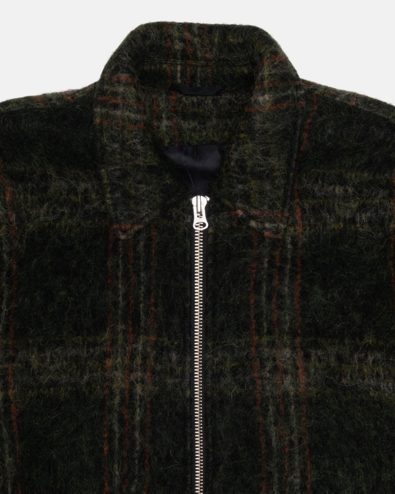 Geaca Stussy Mohair Club Masline Verzi | 97436-JSWL