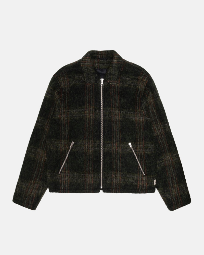 Geaca Stussy Mohair Club Masline Verzi | 97436-JSWL