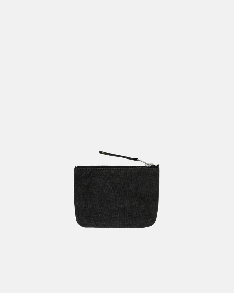 Genti Stussy Panza Coin Pouch Negrii | 93815-DHSF