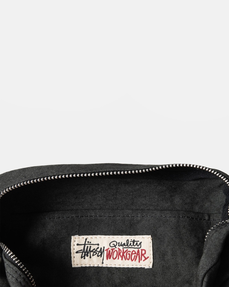 Genti Stussy Panza Side Pouch Negrii | 92653-GITN