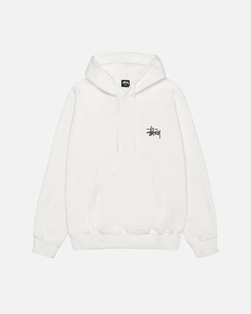 Hanorac cu Gluga Stussy Basic Pigment Dyed Bej | 65794-NPJS