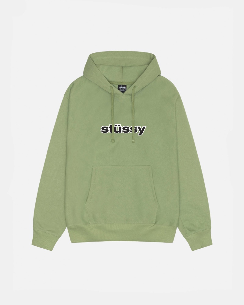 Hanorac cu Gluga Stussy Ss-Link Verzi | 94236-PHYL