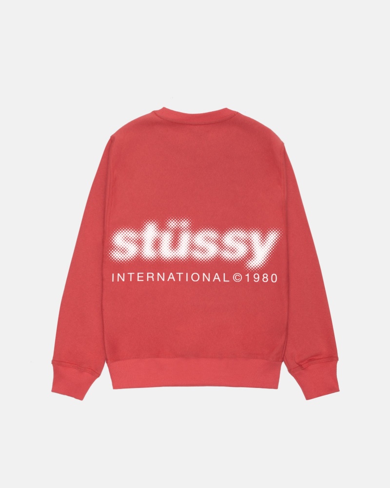 Hanorace Stussy Blur Crew Roz | 95081-TVLG