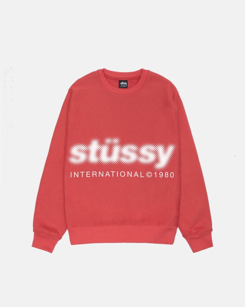 Hanorace Stussy Blur Crew Roz | 95081-TVLG