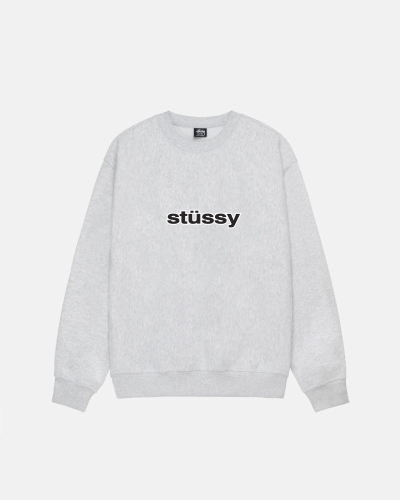 Hanorace Stussy Ss-Link Crew Gri | 62748-XMGC