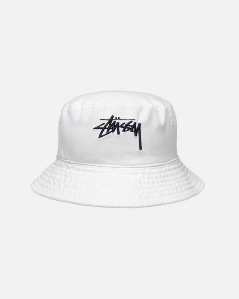 Palarie Stussy Bucket Big Stock Bej | 85091-BEFD