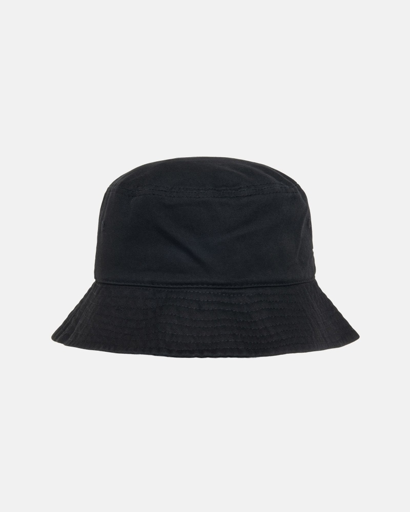 Palarie Stussy Bucket Stock Negrii | 01872-OCBX