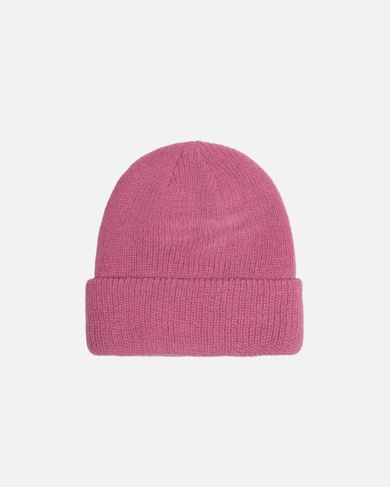 Palarie Stussy Cuff Beanie Basic Roz | 96847-VKFX