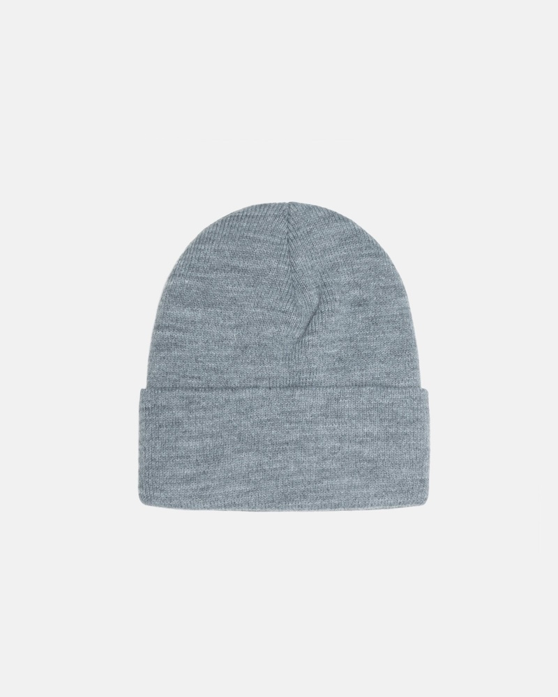 Palarie Stussy Cuff Beanie Stock Gri | 13869-VPBL