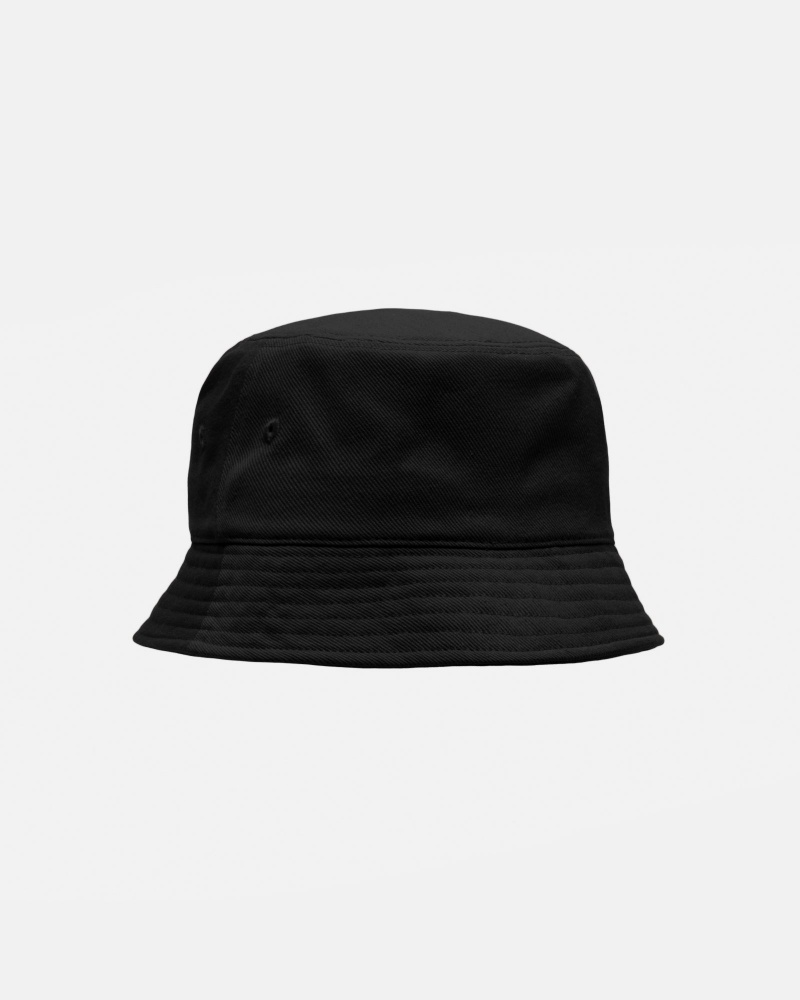 Palarie Stussy Deep Bucket Ss Link Negrii | 60538-YXNQ