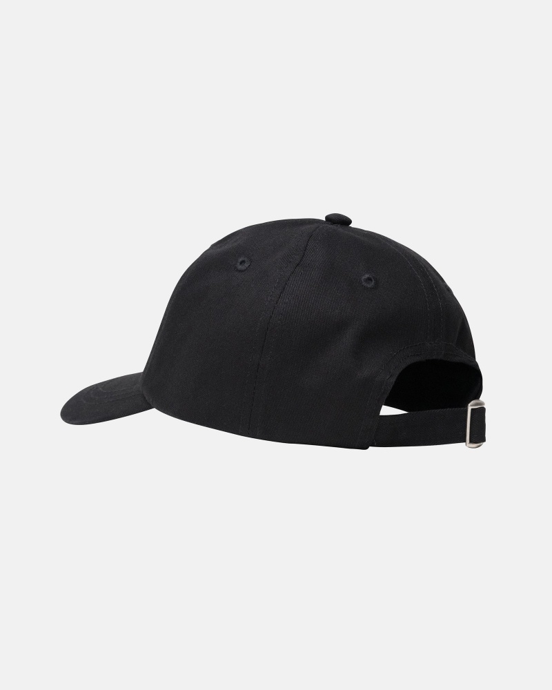 Palarie Stussy Low Pro Basic Stock Strapback Negrii | 35916-EKUR