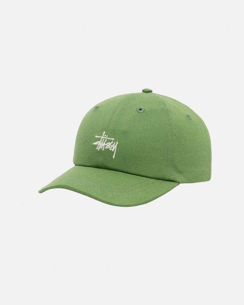 Palarie Stussy Low Pro Basic Stock Strapback Verzi | 23105-JZAM