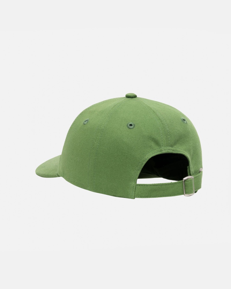 Palarie Stussy Low Pro Basic Stock Strapback Verzi | 23105-JZAM