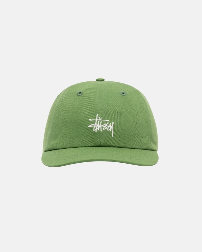 Palarie Stussy Low Pro Basic Stock Strapback Verzi | 23105-JZAM