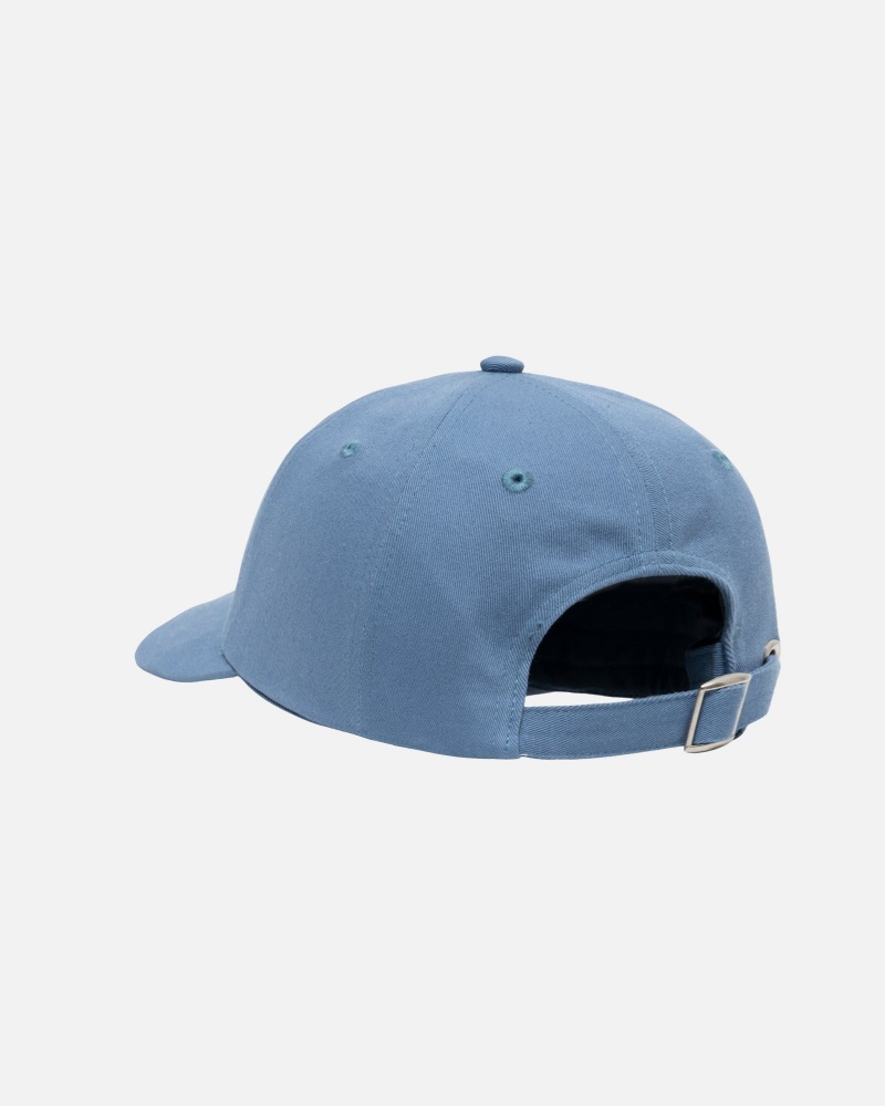 Palarie Stussy Low Pro Basic Stock Strapback Albastri | 47301-GFZT