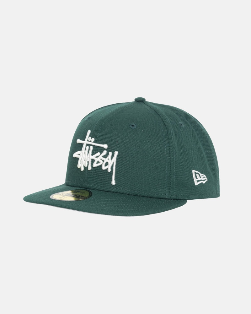 Palarie Stussy New Era 59fifty Authentic Verzi | 29376-KYRZ