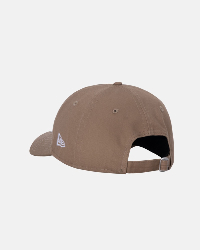 Palarie Stussy New Era 9twenty Ss Link Strapback Kaki | 52741-BOLX