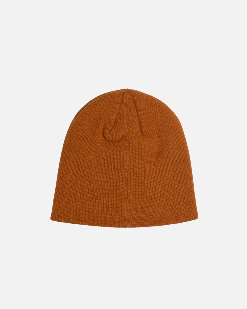 Palarie Stussy Skullcap Basic Portocalii | 82543-QUZD