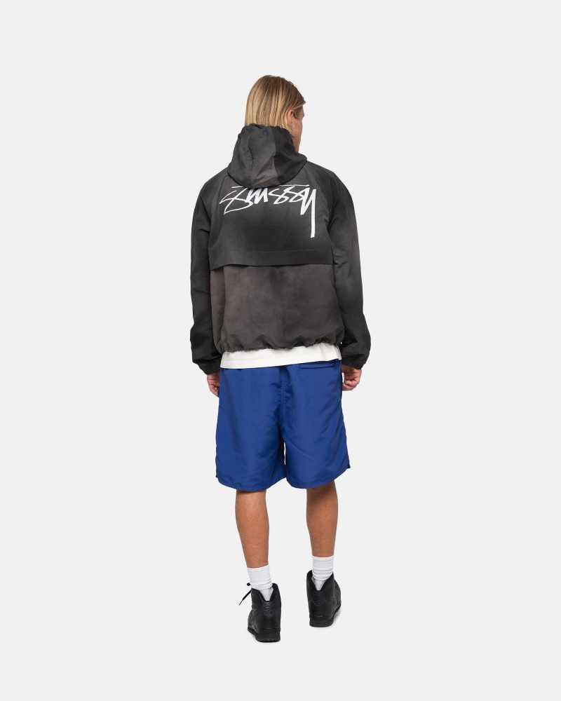 Pantaloni Scurti Stussy Apa Stock Albastri Inchis | 02319-XSFI