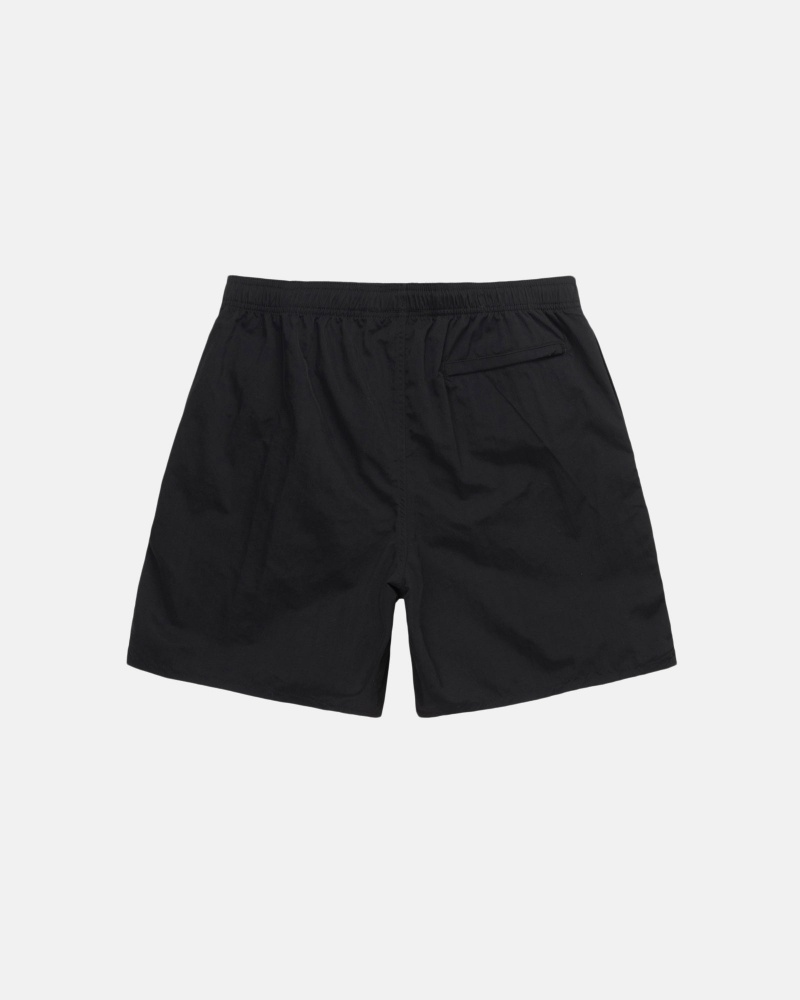 Pantaloni Scurti Stussy Apa Stock Negrii | 30826-SJIZ