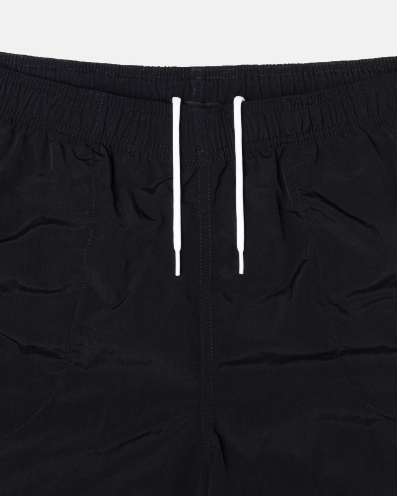 Pantaloni Scurti Stussy Apa Stock Negrii | 30826-SJIZ