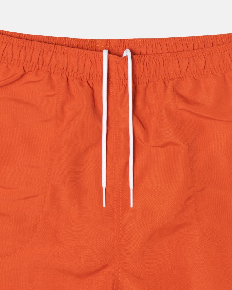 Pantaloni Scurti Stussy Apa Stock Portocalii | 75148-SNPG