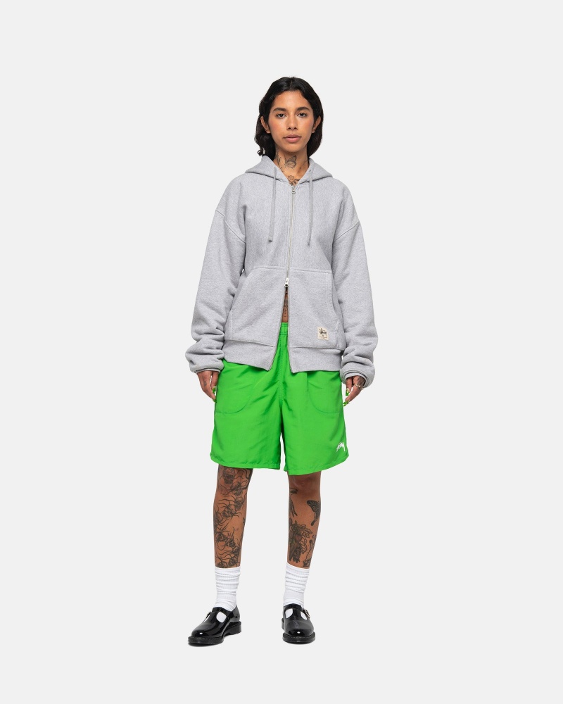 Pantaloni Scurti Stussy Apa Stock Verzi | 74062-KQWN