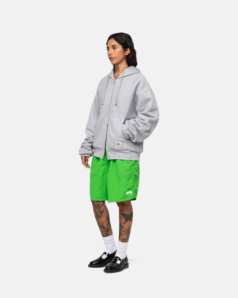 Pantaloni Scurti Stussy Apa Stock Verzi | 74062-KQWN