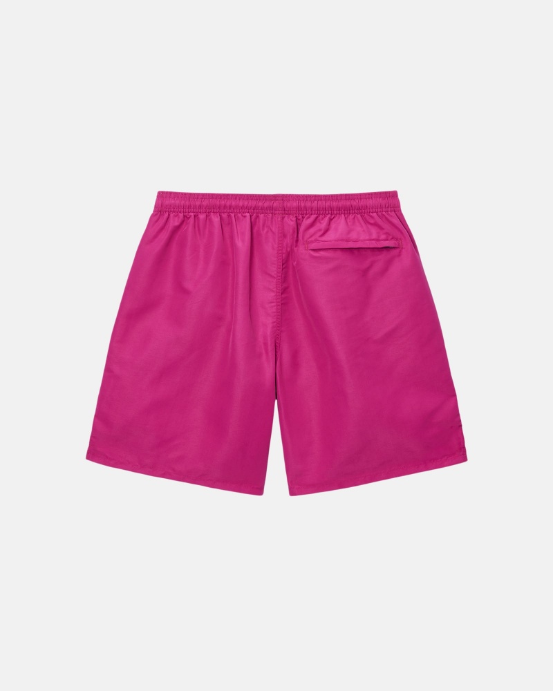 Pantaloni Scurti Stussy Mesh Big Basic Violet | 16208-BVAN