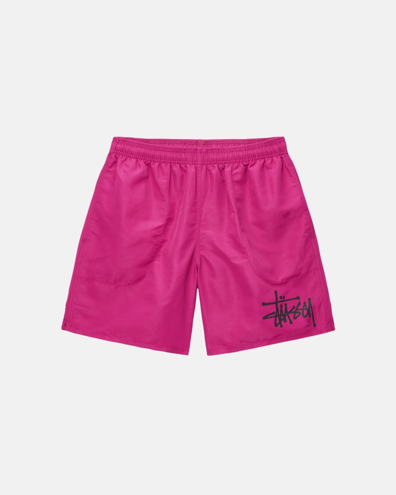 Pantaloni Scurti Stussy Mesh Big Basic Violet | 16208-BVAN