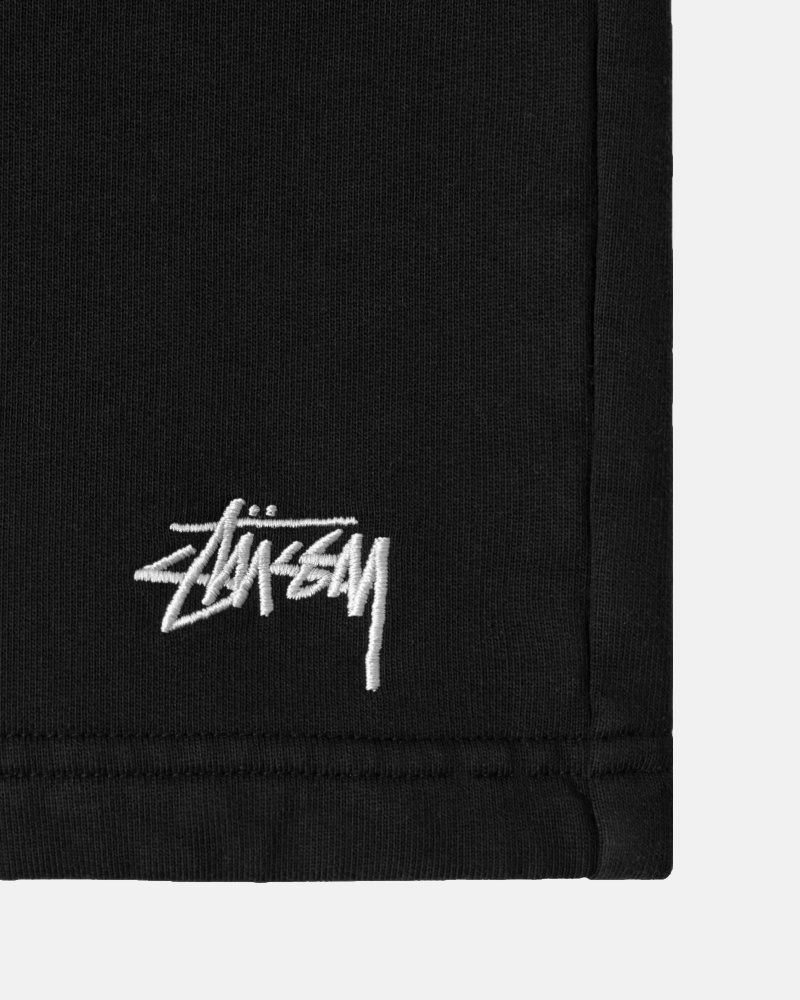 Pantaloni Scurti Stussy Stock Logo Negrii | 50879-WPYQ