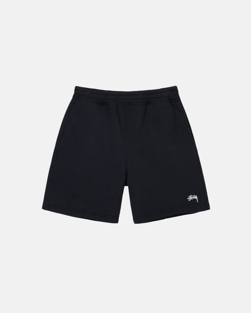 Pantaloni Scurti Stussy Stock Logo Negrii | 50879-WPYQ