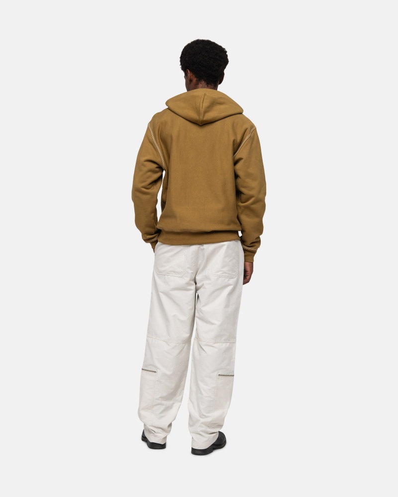 Pantaloni Stussy Nyco Flight Albi | 12736-IXCA