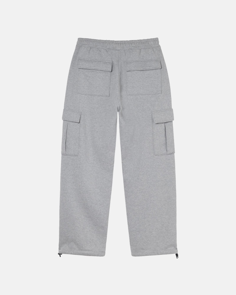 Pantaloni Stussy Sport Cargo Fleece Gri | 26450-NCRL